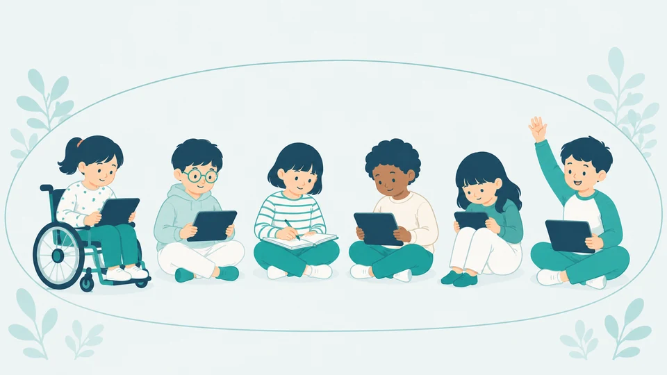 多様な子どもを受け止める包摂性のイメージ