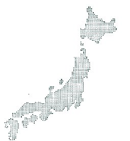 全国に導入先が広がっていることを示した日本地図
