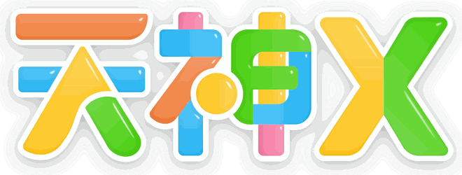 「天神X」のロゴ