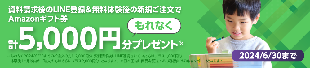 Amazonギフト券3,000円分プレゼントキャンペーン