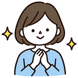 安心するお母さん