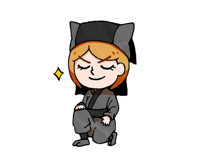 まるで黒子のように”